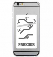 Porte Carte adhésif pour smartphone Parkour