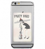 Porte Carte adhésif pour smartphone Party Hard