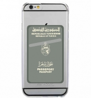 Porte Carte adhésif pour smartphone Passeport tunisien