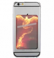 Porte Carte adhésif pour smartphone Phoenix in Fire