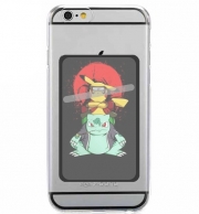 Porte Carte adhésif pour smartphone Pikachu Bulbasaur Naruto