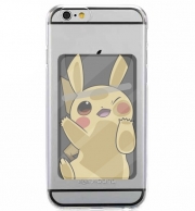 Porte Carte adhésif pour smartphone Pikachu Lockscreen
