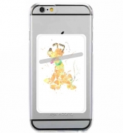Porte Carte adhésif pour smartphone Pluto watercolor art