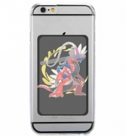 Porte Carte adhésif pour smartphone Pokemon Ecarlate