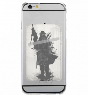 Porte Carte adhésif pour smartphone Post Apocalyptic Warrior