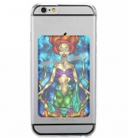 Porte Carte adhésif pour smartphone Princesse de la mer - Ariel