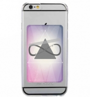 Porte Carte adhésif pour smartphone Pyramide Infinity - Triangle