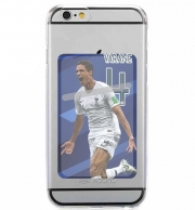 Porte Carte adhésif pour smartphone Raphael Varane Football Art