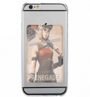 Porte Carte adhésif pour smartphone Renegade Skin Fortnite Art
