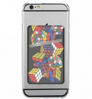 Porte Carte adhésif pour smartphone Rubiks Cube