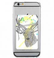 Porte Carte adhésif pour smartphone Rudolph the reindeer