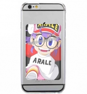 Porte Carte adhésif pour smartphone Run Arale Norimaki