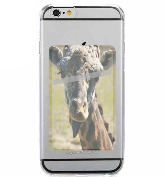 Porte Carte adhésif pour smartphone Sassy Pants Giraffe