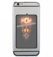 Porte Carte adhésif pour smartphone Sauron Eyes in Fire