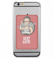 Porte Carte adhésif pour smartphone Sexy geek