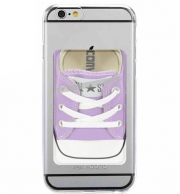 Porte Carte adhésif pour smartphone Chaussure All Star Violet