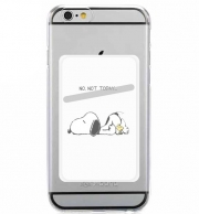 Porte Carte adhésif pour smartphone Snoopy No Not Today