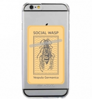 Porte Carte adhésif pour smartphone Social Wasp Vespula Germanica