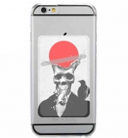Porte Carte adhésif pour smartphone Splash Skull