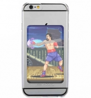 Porte Carte adhésif pour smartphone Street Pacman Fighter Pacquiao