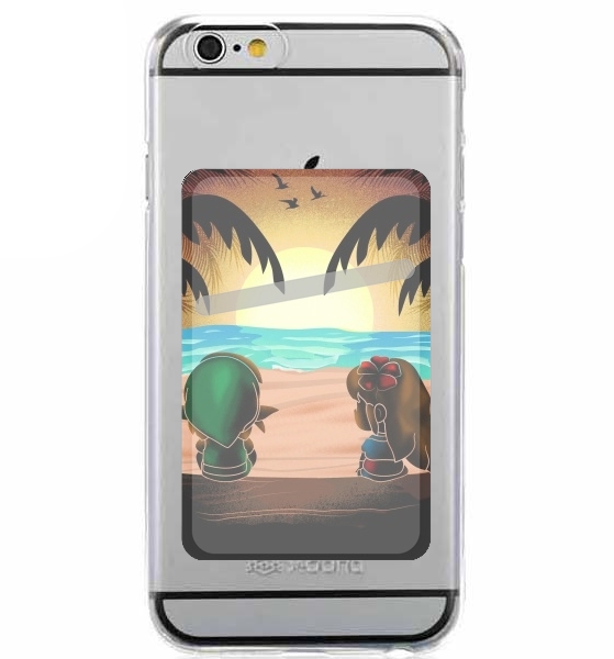 Porte Carte adhésif pour smartphone Sunset on Dream Island