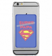 Porte Carte adhésif pour smartphone Super PAPA