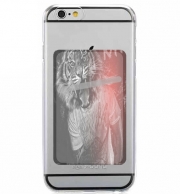 Porte Carte adhésif pour smartphone Swag Tiger
