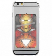 Porte Carte adhésif pour smartphone The Iron Man