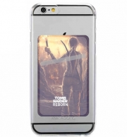 Porte Carte adhésif pour smartphone Tomb Raider Reborn