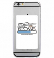 Porte Carte adhésif pour smartphone Tonton en 2020 Cadeau Annonce naissance