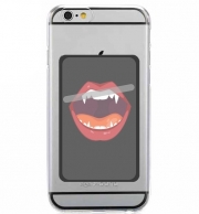 Porte Carte adhésif pour smartphone Vampire bouche