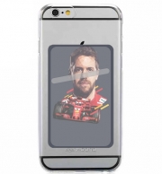 Porte Carte adhésif pour smartphone Vettel Formula One Driver