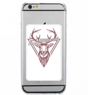 Porte Carte adhésif pour smartphone Vintage deer hunter logo