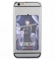 Porte Carte adhésif pour smartphone Mercredi Addams Show