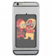 Porte Carte adhésif pour smartphone Winnnie the Pooh x Deadpool