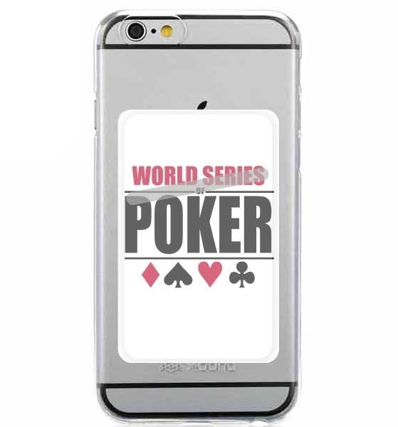 Porte Carte adhésif pour smartphone World Series Of Poker