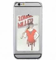 Porte Carte adhésif pour smartphone Zombie Killer