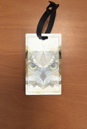 Attache adresse pour bagage abstract owl