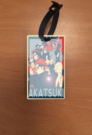 Attache adresse pour bagage Akatsuki propaganda