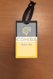 Attache adresse pour bagage Cohiba Cigare by cuba