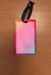 Attache adresse pour bagage Colorful Galaxy
