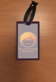 Attache adresse pour bagage Feel The freedom on the road