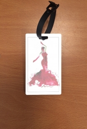 Attache adresse pour bagage Flamenco Danseuse
