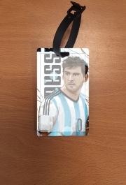 Attache adresse pour bagage Lionel Messi - Argentine