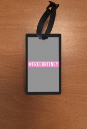 Attache adresse pour bagage Free Britney