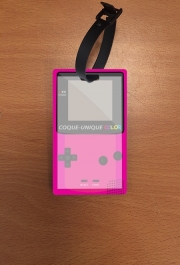 Attache adresse pour bagage GameBoy Color Rose