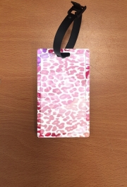 Attache adresse pour bagage GIRLY LEOPARD