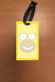 Attache adresse pour bagage Homer Face