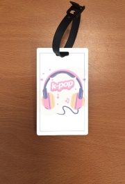 Attache adresse pour bagage I Love Kpop Headphone