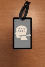 Attache adresse pour bagage Locke Key Head Art
